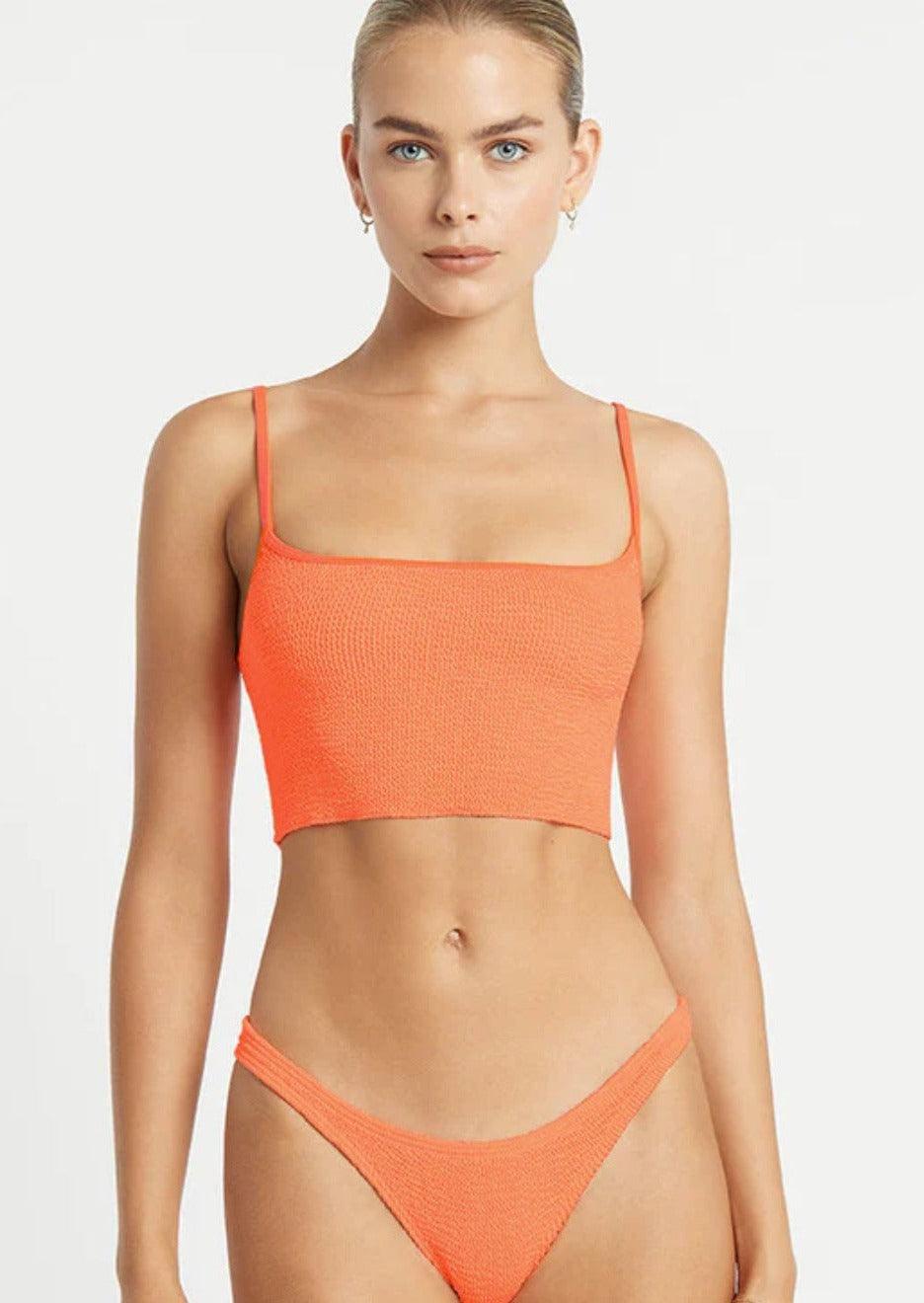 Sunny Rib - Crop Bikini Top for Women
