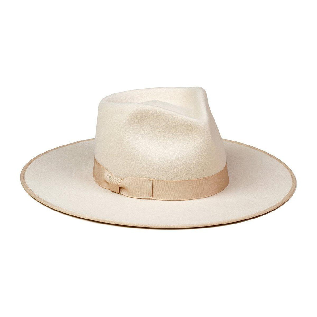 Lack Of Color Carlo Rancher in Teak, 100% Wool Wide Brim Fedora- NWOT, SZ: 57/M Teak Rancher - Wool Felt Fedora Hat (Brown) | Lack of Color [EU] main image 4