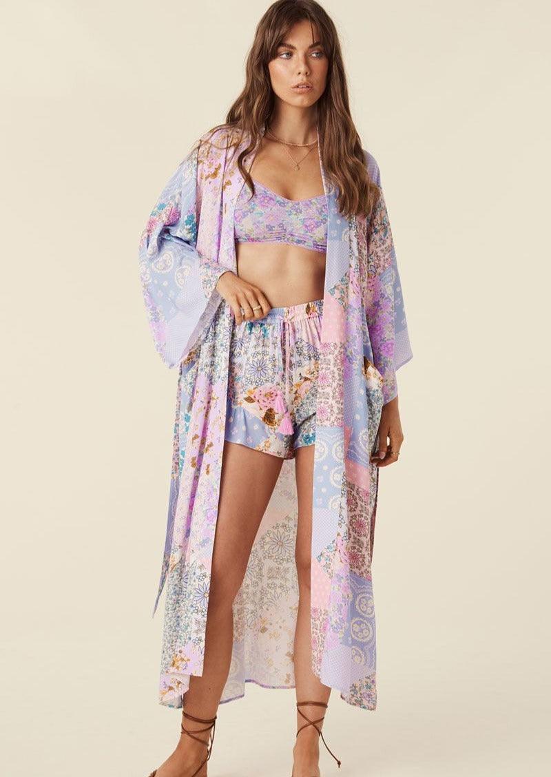 Cha Cha Maxi Robe in Jacaranda OutDazl