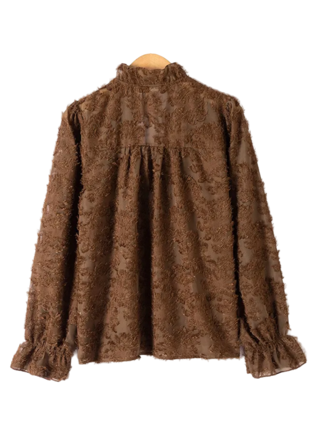 Raglan Jacquard Blouse-OutDazl-OutDazl