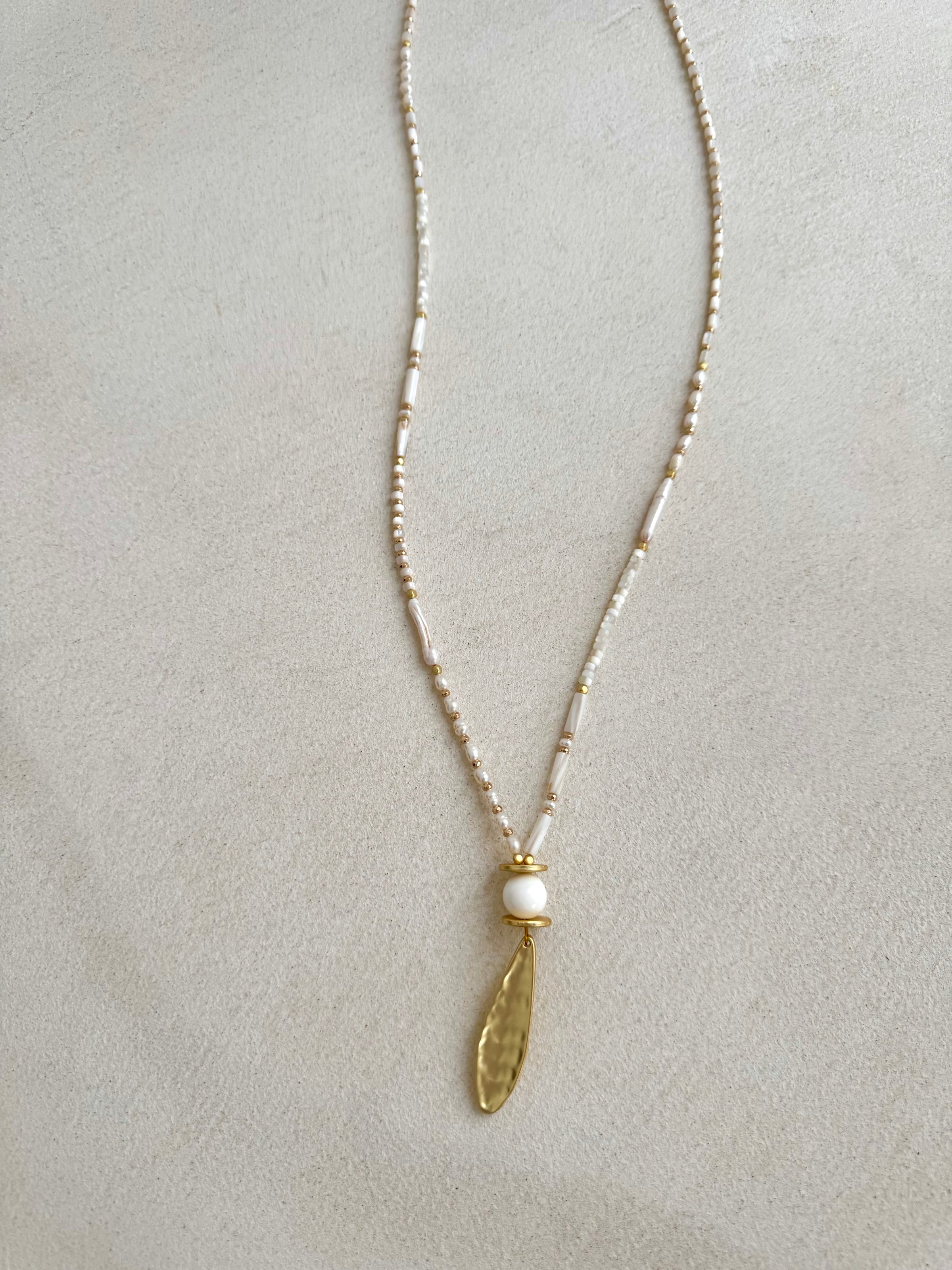 Oval Pendant Necklace-Pranella-OutDazl