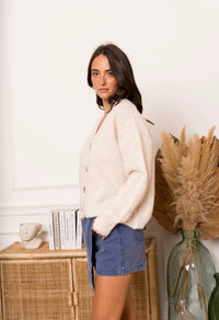 V Neck Knit Cardigan kendal