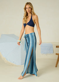 Azul Sheer Cutout Lace Pants