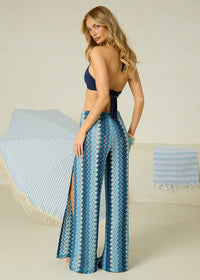 Azul Sheer Cutout Lace Pants