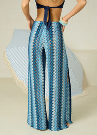 Azul Sheer Cutout Lace Pants