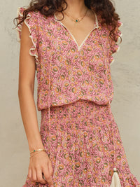 Ceci Print Mini Sundress-Mabe-OutDazl