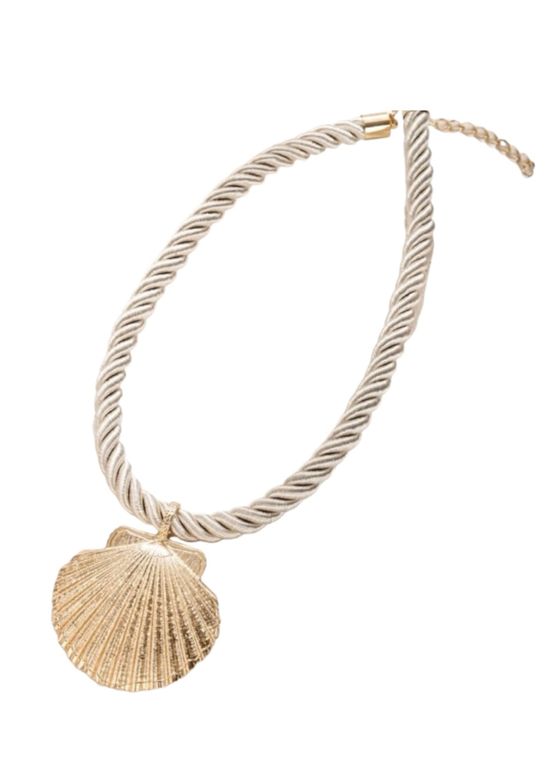 Shell Rope Chain Sea Shell Rope Necklace – OutDazl