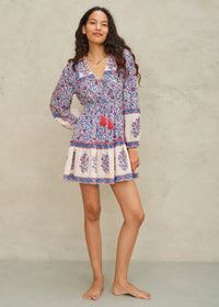 Della Print Mini Sundress-Mabe-OutDazl