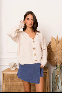 V Neck Knit Cardigan kendal