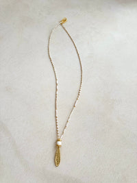 Oval Pendant Necklace-Pranella-OutDazl