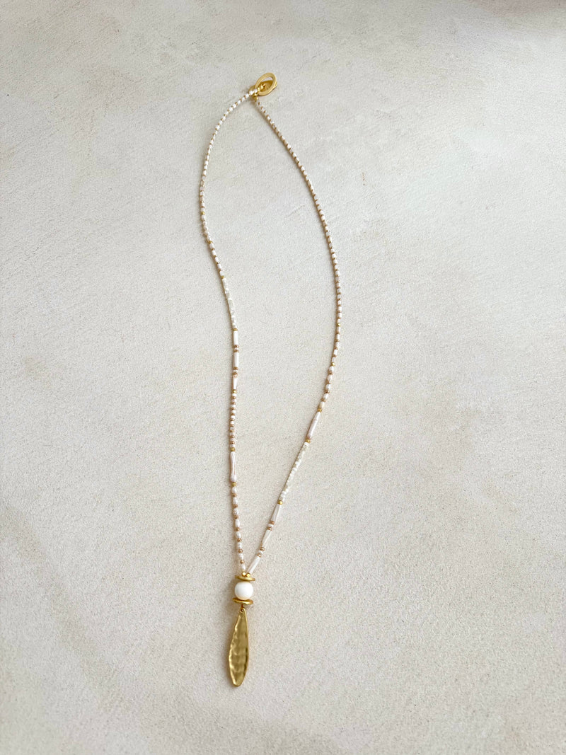 Oval Pendant Necklace-Pranella-OutDazl