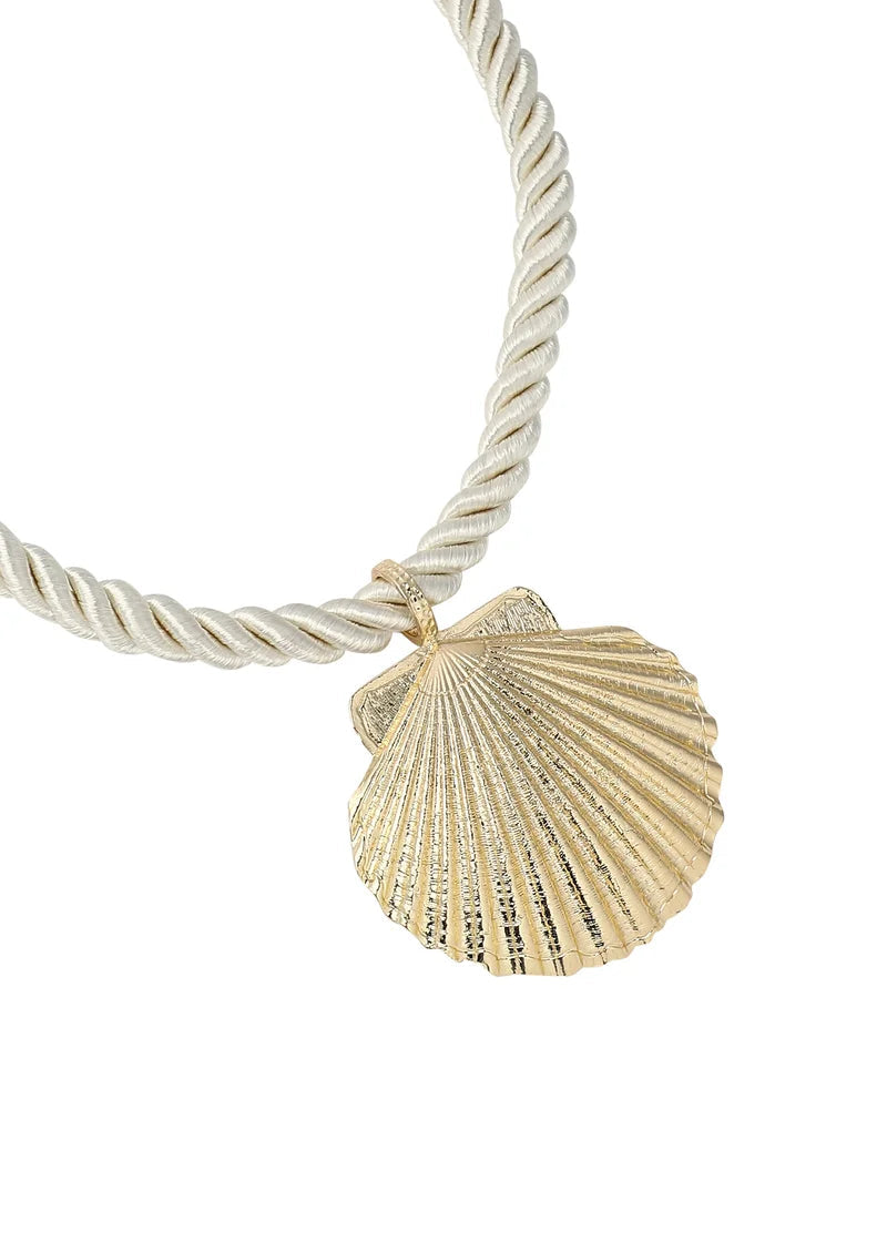 Shell Rope Chain Sea Shell Rope Necklace – OutDazl