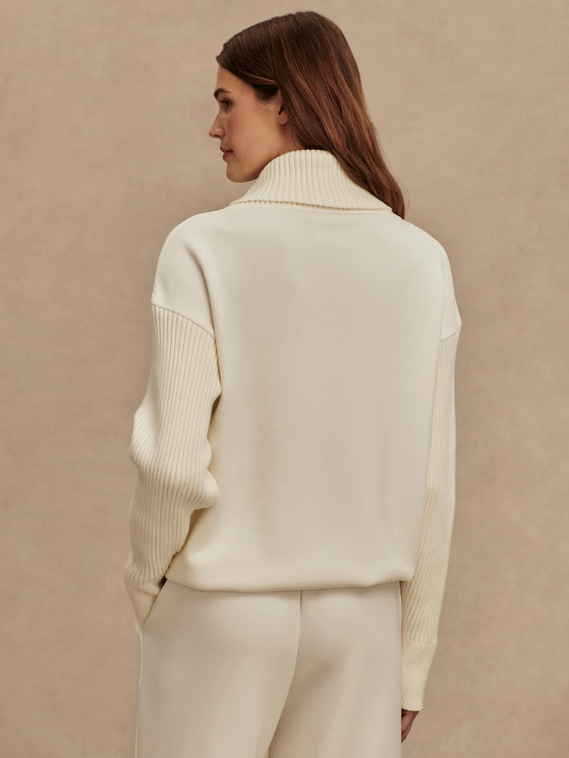 Hannah Cowl Neck Sweatshirt