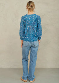 Myla Print Long Sleeve Top-Mabe-OutDazl