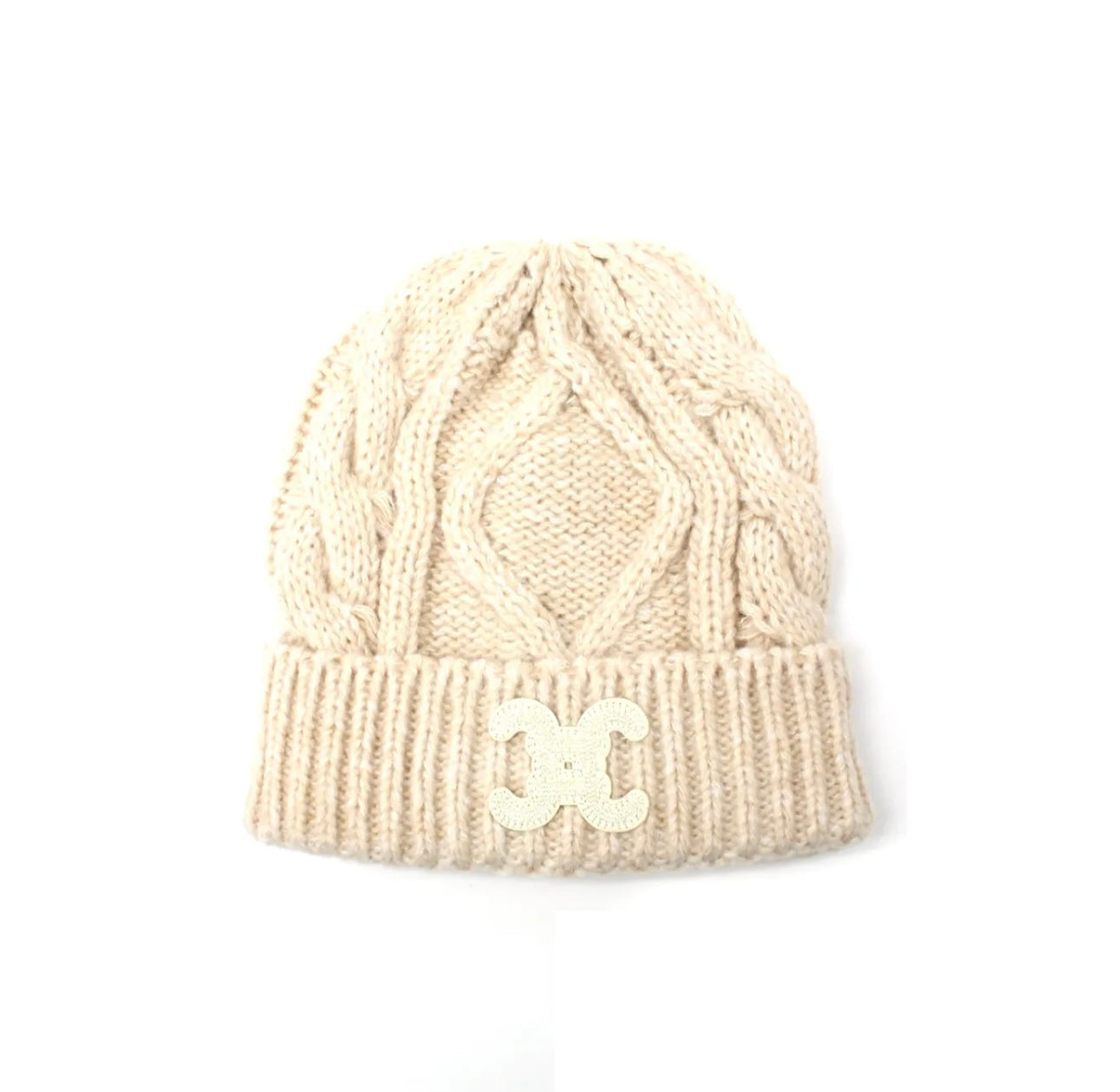 Cable Knit Beanie CC