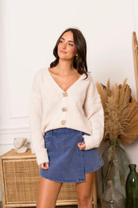 V Neck Knit Cardigan kendal