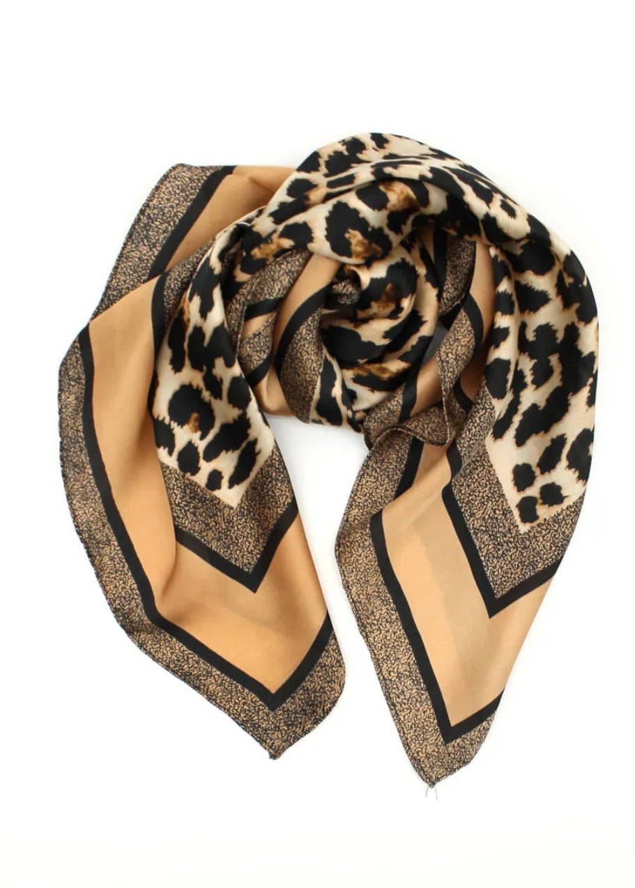 Printed Silky Scarf