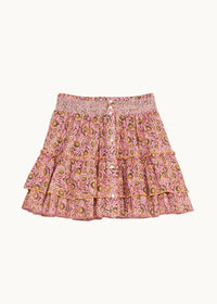 Ceci Print Mini Skirt-Mabe-OutDazl