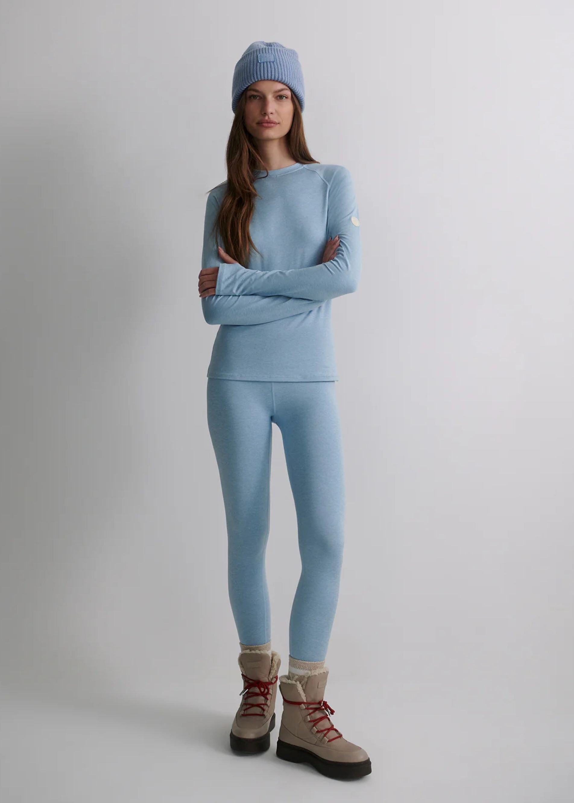 Always Warm Base Layer Legging Glacier Marl