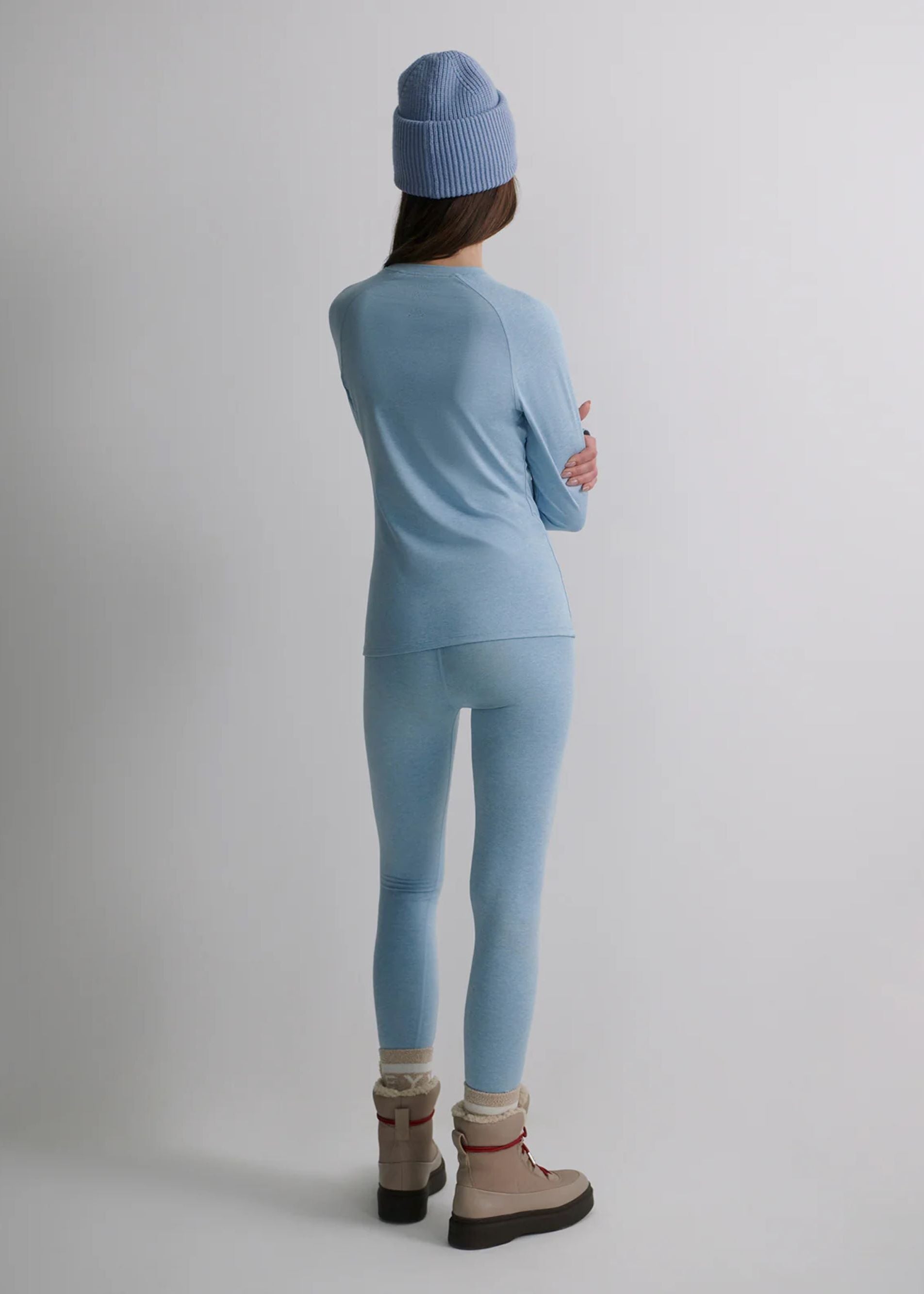 Always Warm Base Layer Legging Glacier Marl