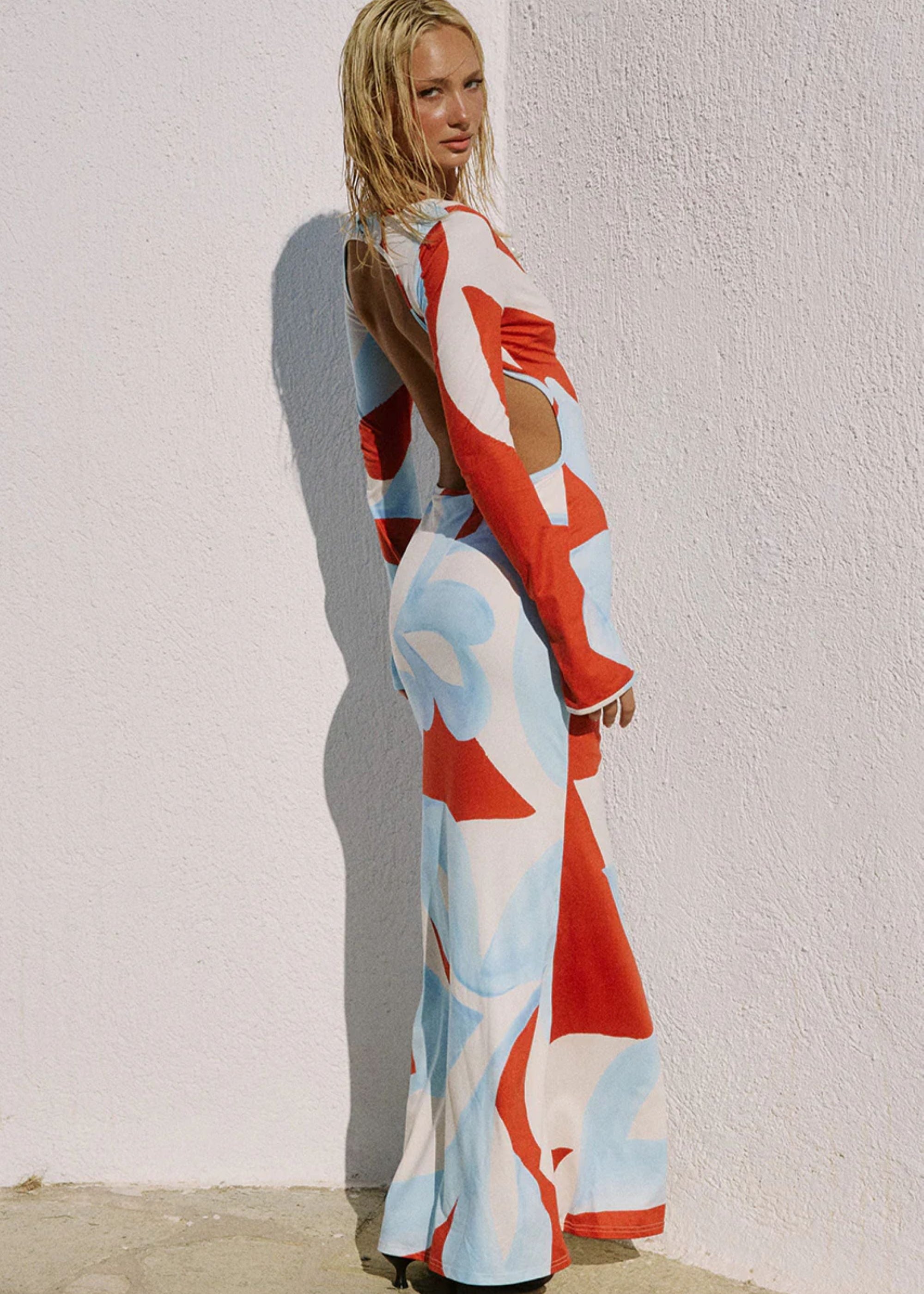 Amoree Long Sleeve Maxi Dress