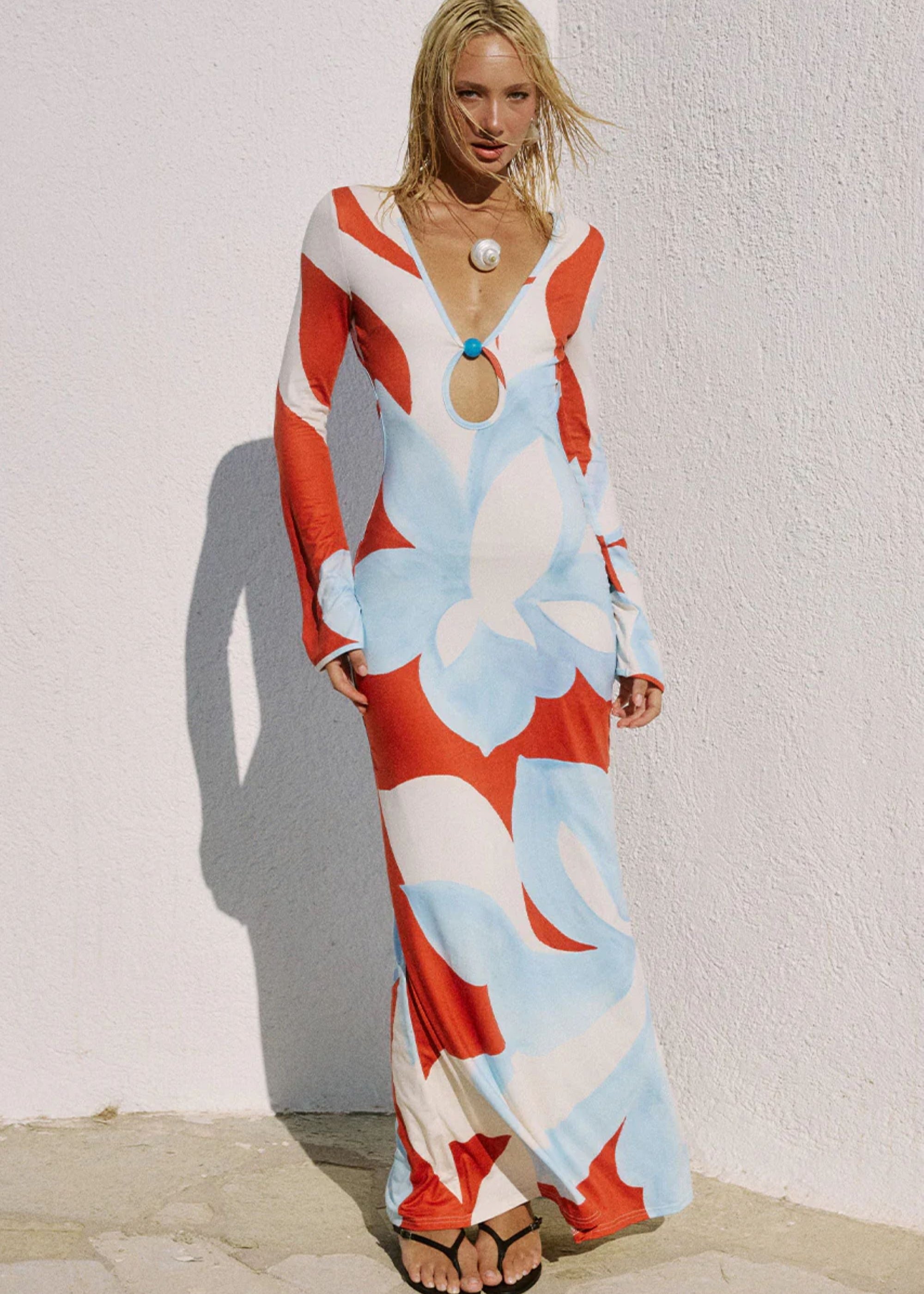 Amoree Long Sleeve Maxi Dress