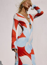 Amoree Long Sleeve Maxi Dress