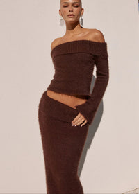 Anneliese Off Shoulder Knit Top