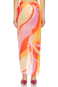 Santorini Sarong in Viva Soleil-Away That Day-OutDazl