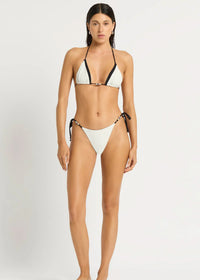 Reversible Bikini Brief Black Coconut