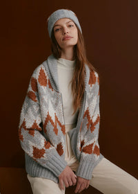 Brockley Jacquard Knit Jacket