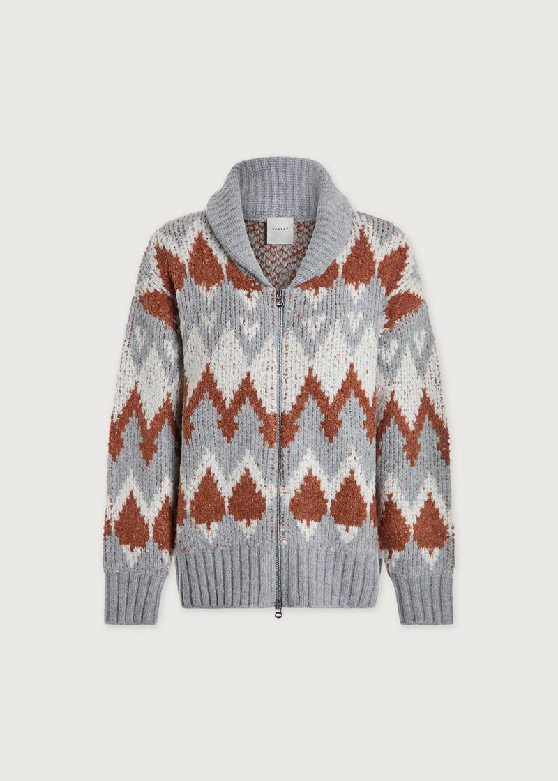 Brockley Jacquard Knit Jacket