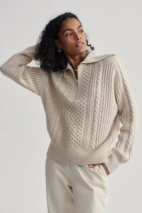 Camello Cable Knit Sweater