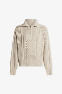 Camello Cable Knit Sweater