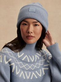 Carly Beanie in Glacier Blue-Varley-OutDazl