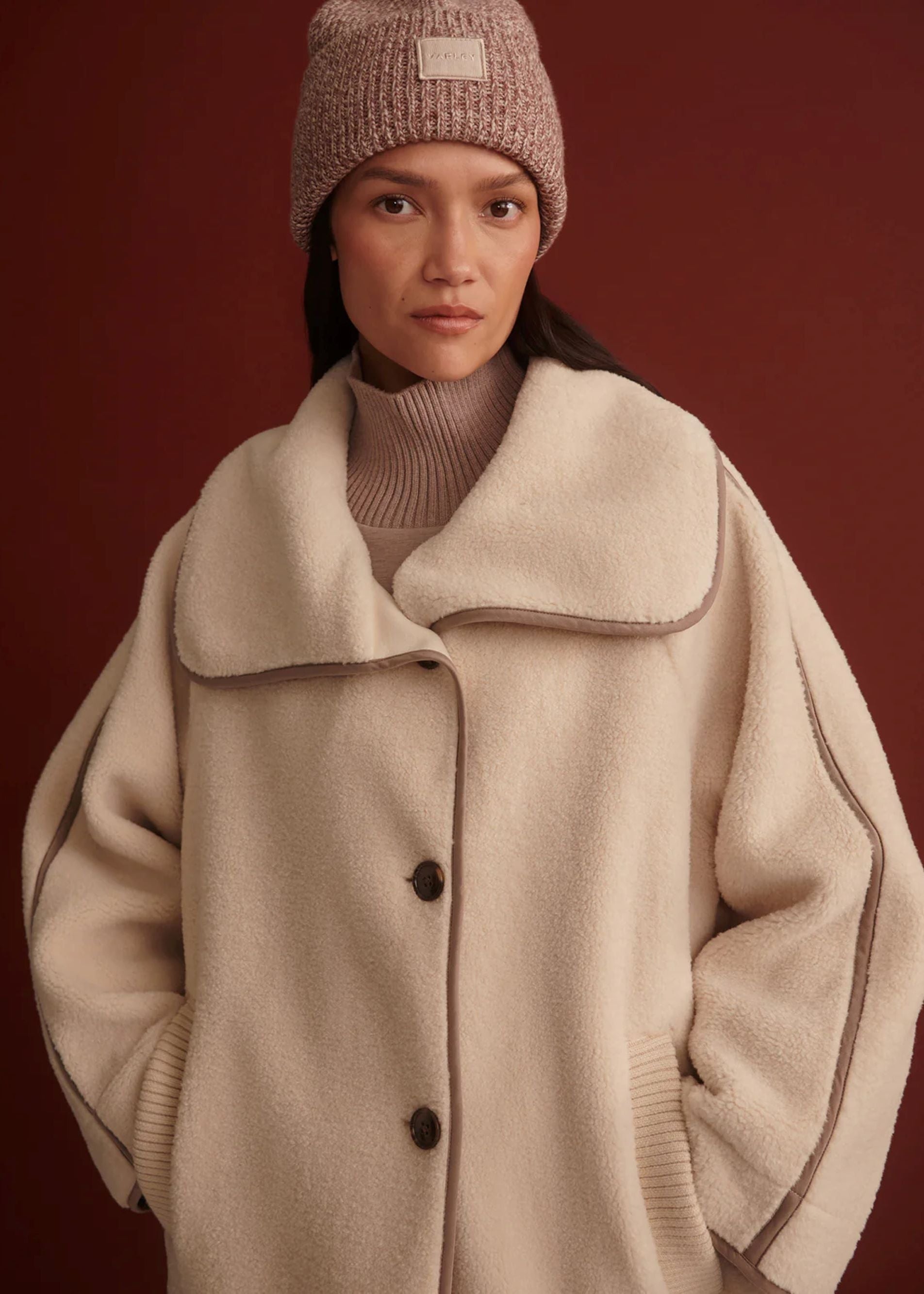 Clemence Sherpa Coat