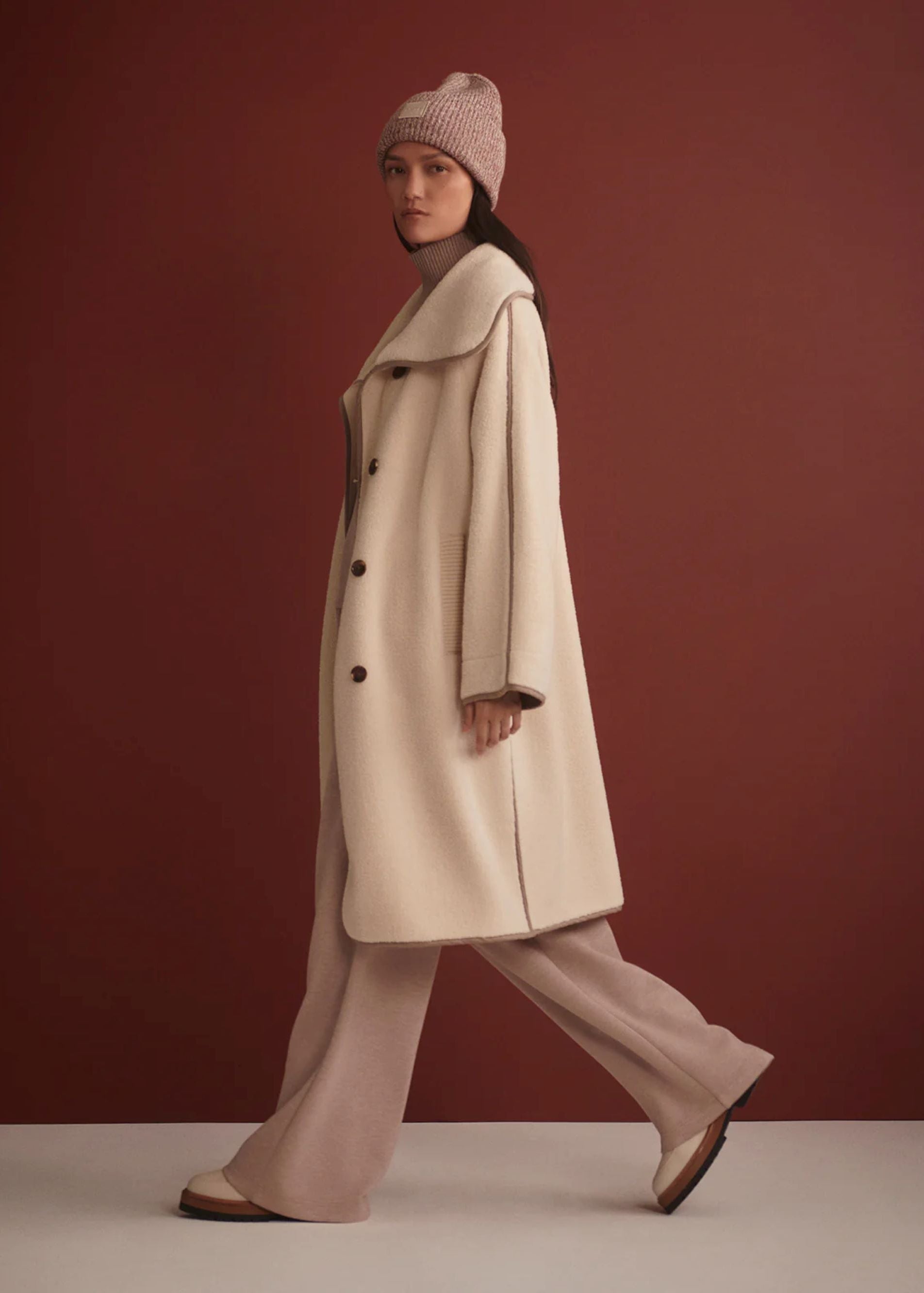 Clemence Sherpa Coat