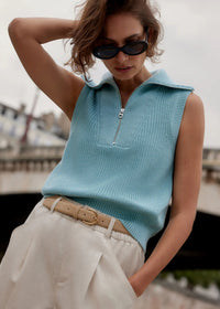 Clifford Half Zip Knit