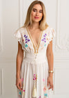 Summer Glam Maxi Embroidered Dress