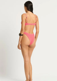 Christy Brief in Coral Pink