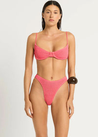 Christy Brief in Coral Pink