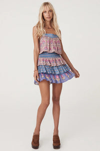 Chateau Ruffle Mini Skirt