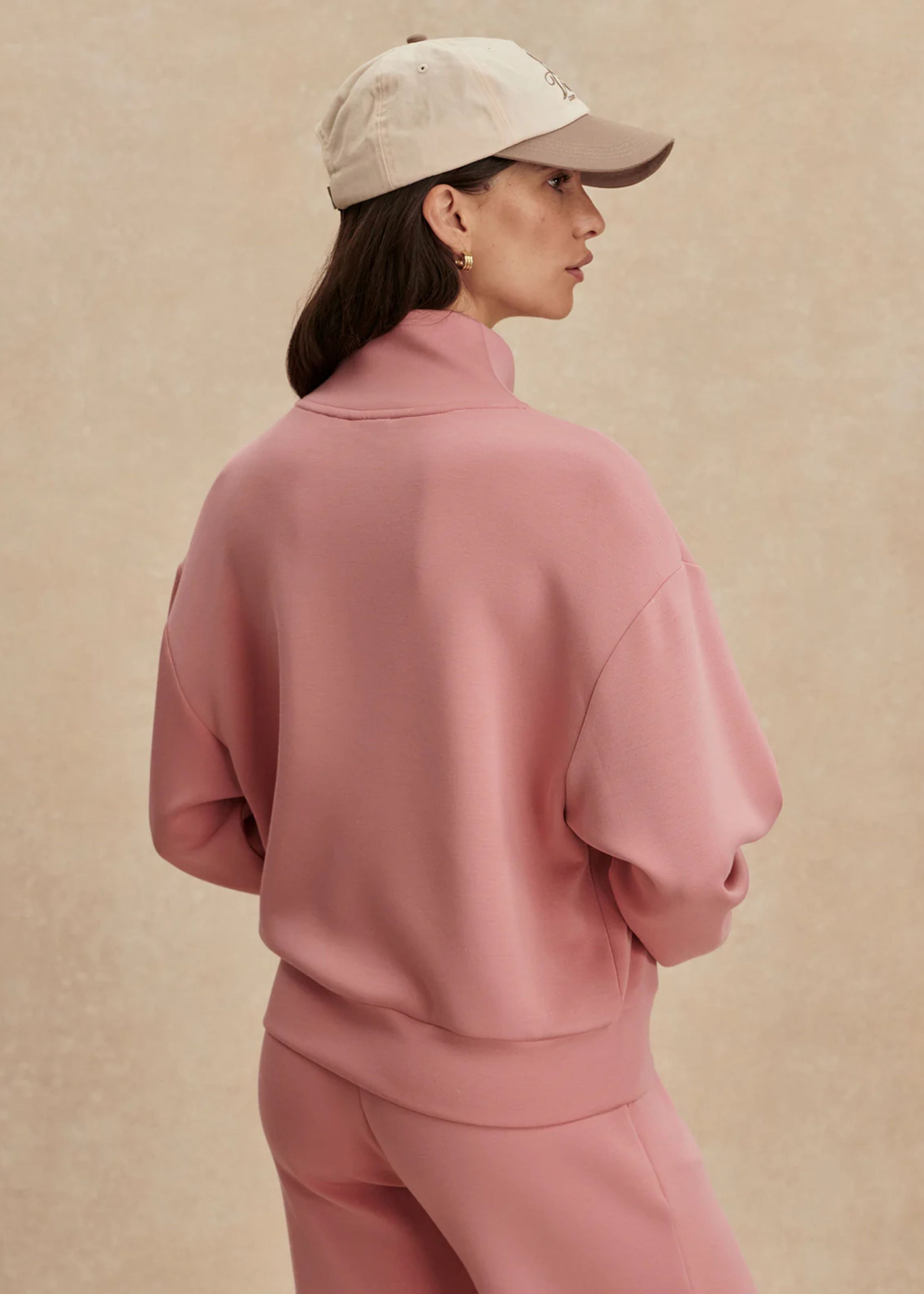 Davidson Sweat in Brandy Rose