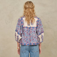 Della Print Cotton Jacket-Mabe-OutDazl