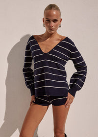 Eleonora Sleeved Knit Top