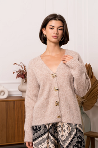 V Neck Knit Cardigan kendal