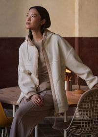 Fey Relaxed Fleece Egret