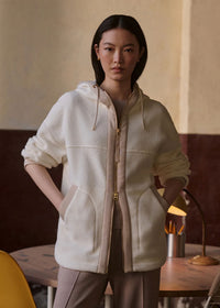 Fey Relaxed Fleece Egret