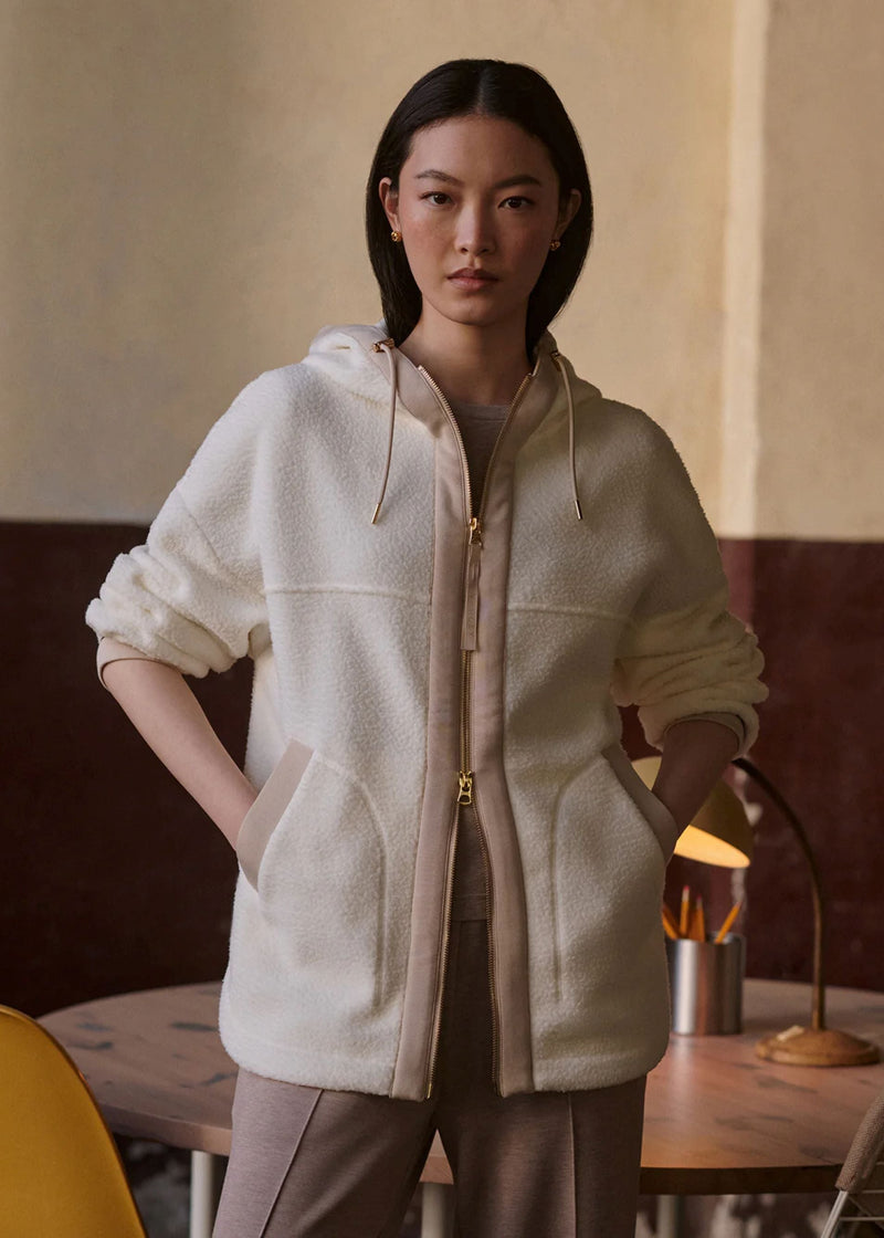 Fey Relaxed Fleece Egret