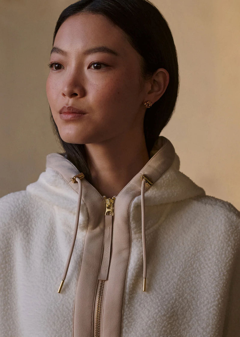 Fey Relaxed Fleece Egret